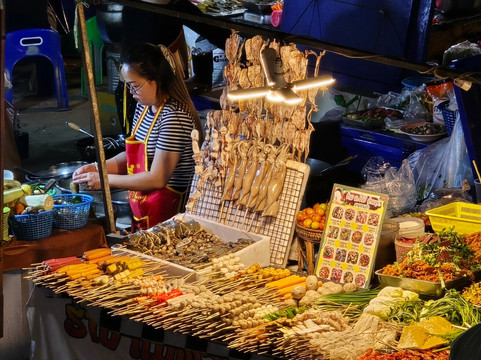 Vientiane Night Market-万象必去景点