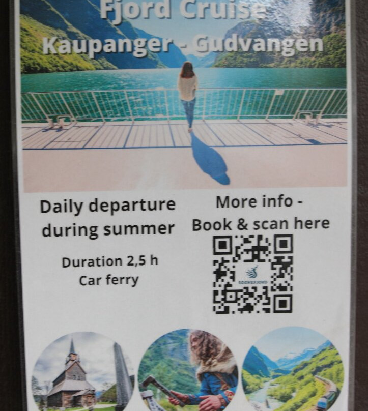 Car Ferry Cruise Kaupanger - Gudvangen-Gudvangen必去景点
