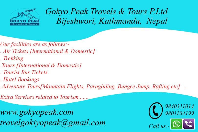 Gokyo Peak Travels & Tours P.ltd