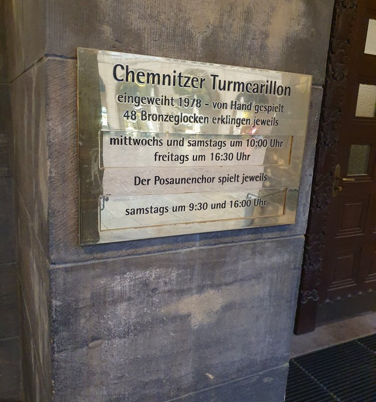 Chemnitzer Turmglockenspiel - Das Carillon-开姆尼斯必去景点