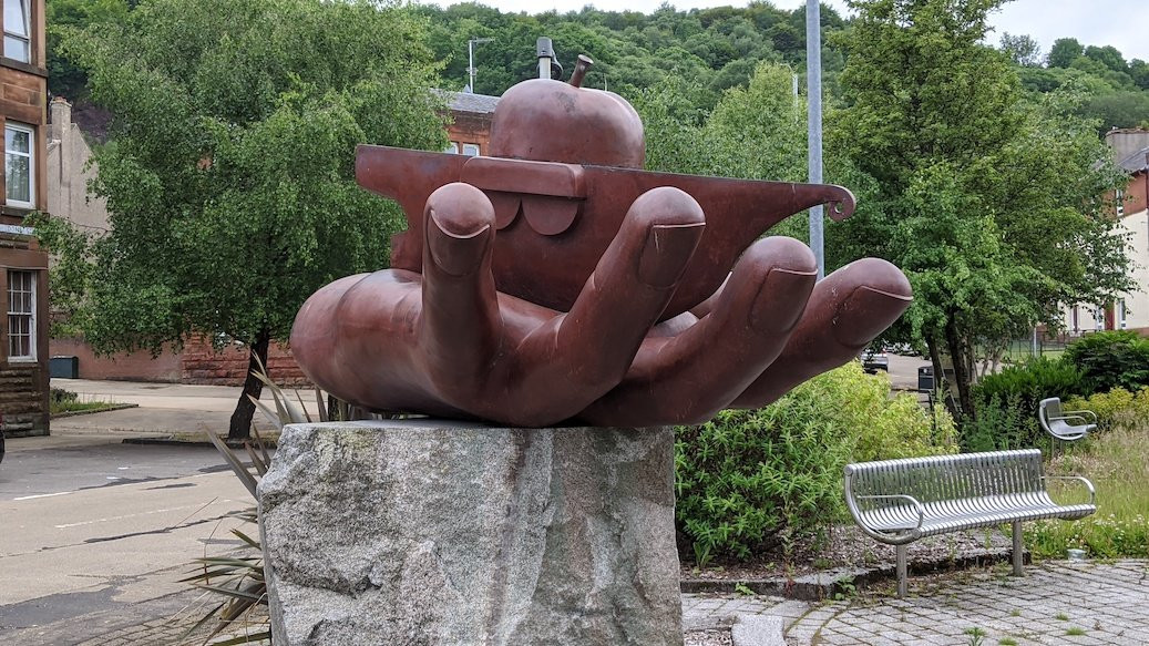 Future in Hand Sculpture