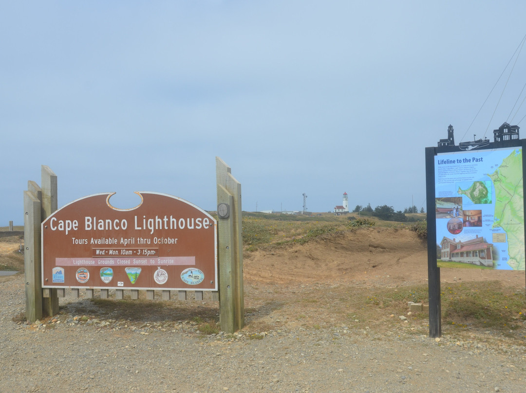 Cape Blanco Lighthouse-Port Orford必去景点