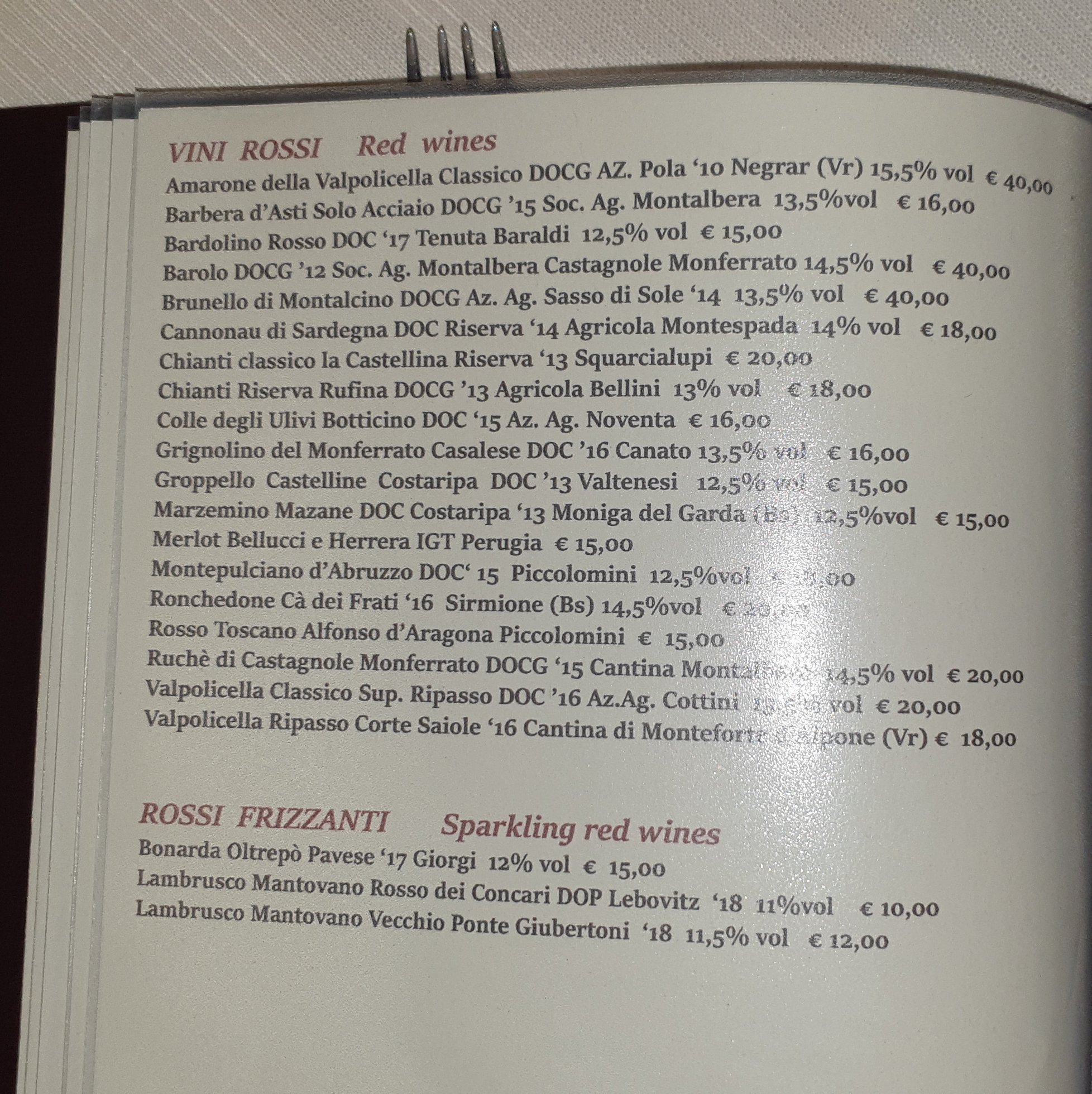 Trattoria Albergo Santa Maria-餐饮