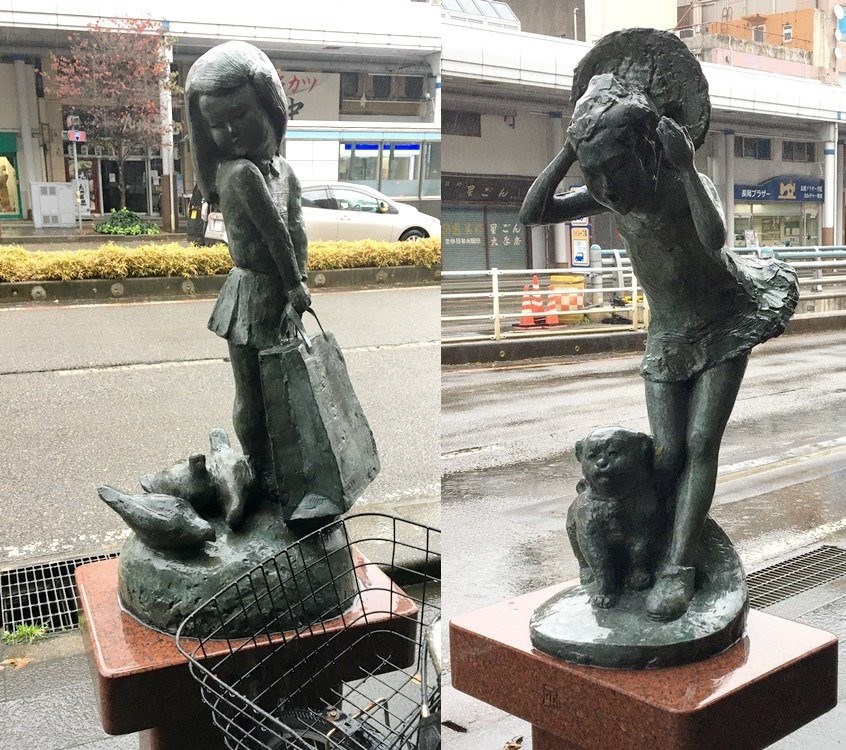 Bronze Statue-长冈市必去景点