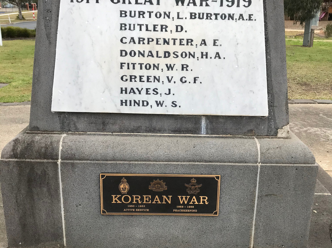 Heyfield War Memorial-Heyfield必去景点