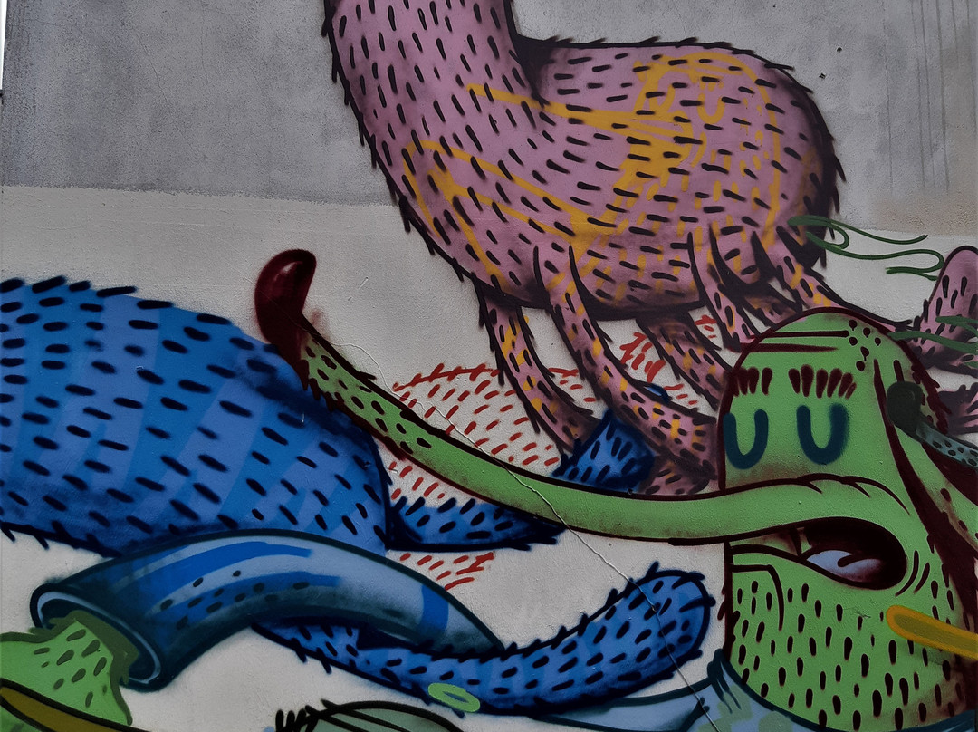 Fresque "La ronde des animaux"-巴尼奥雷必去景点