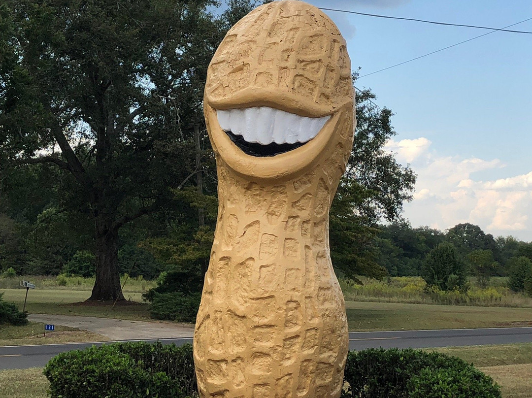 Jimmy Carter Peanut of Plains Statue-Plains必去景点