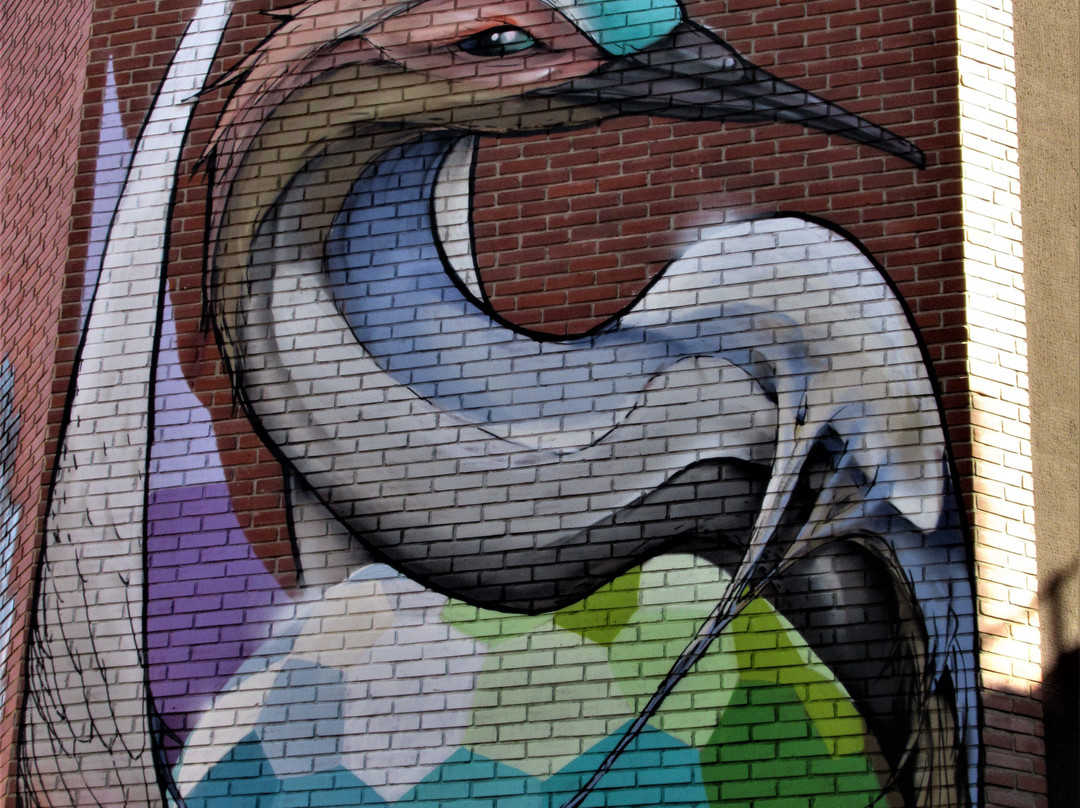 Fresque "Le cygne"-赛尔齐—蓬多瓦兹必去景点