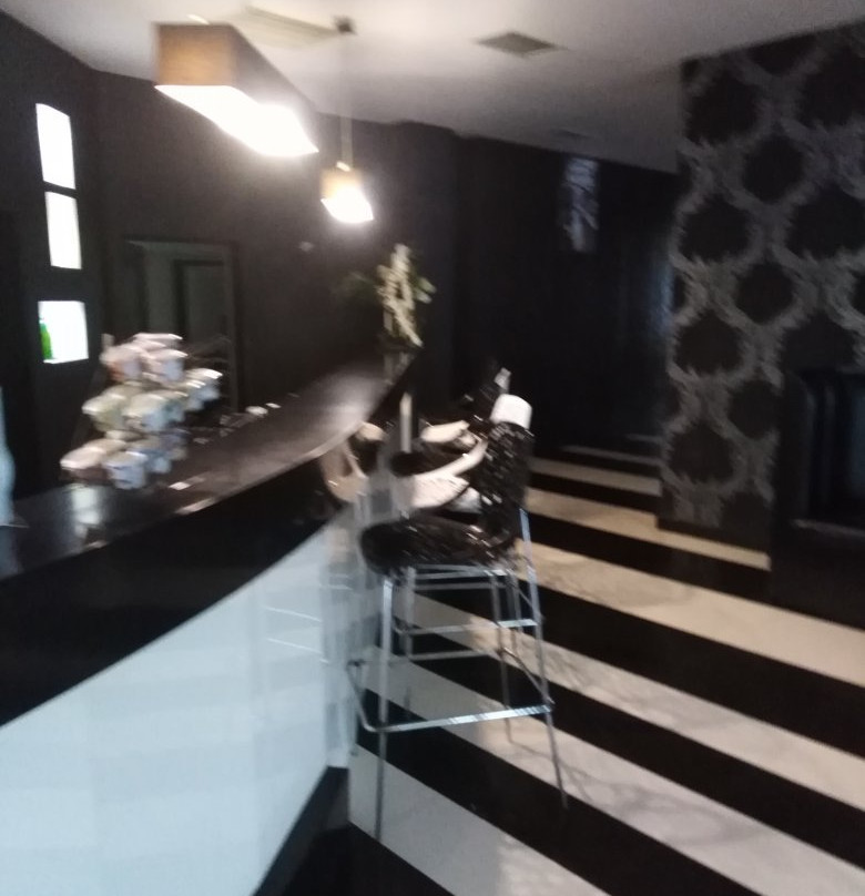 黑与白酒店主图