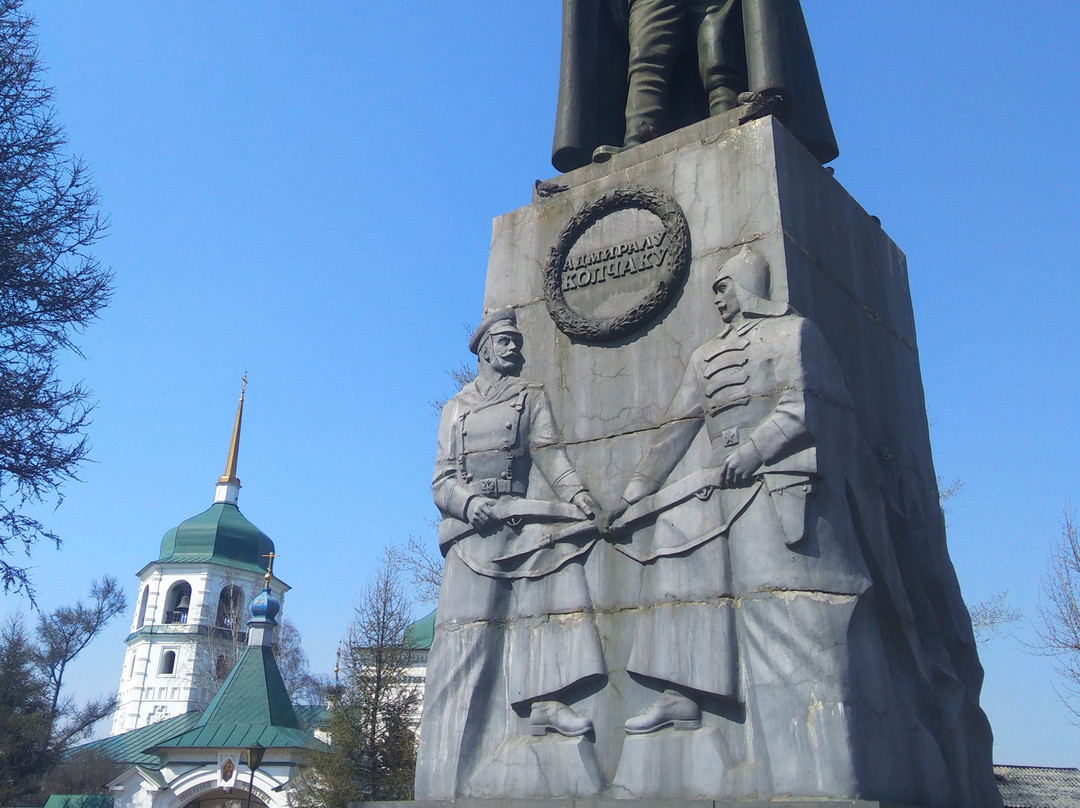 Monument to Admiral Alexander Kolchak-伊尔库茨克必去景点