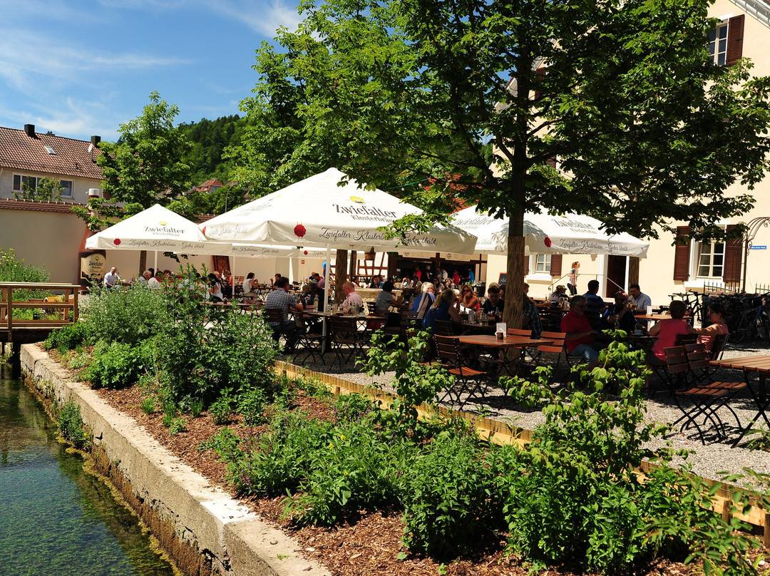 Hayingen餐馆和美食-Zwiefalter Klosterbräu Biergarten