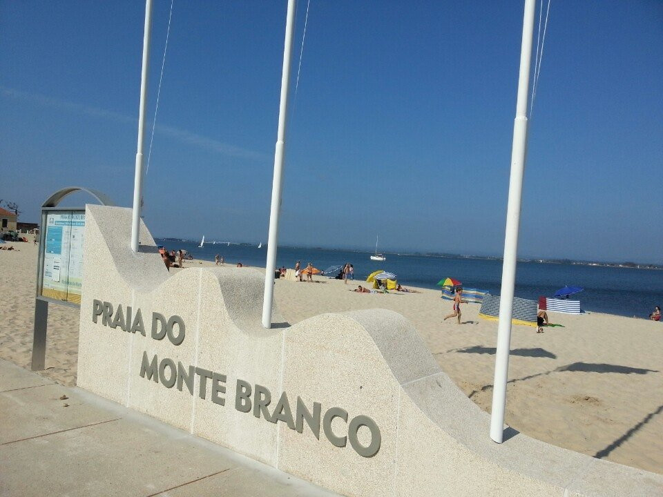 Praia do Monte Branco景点图片