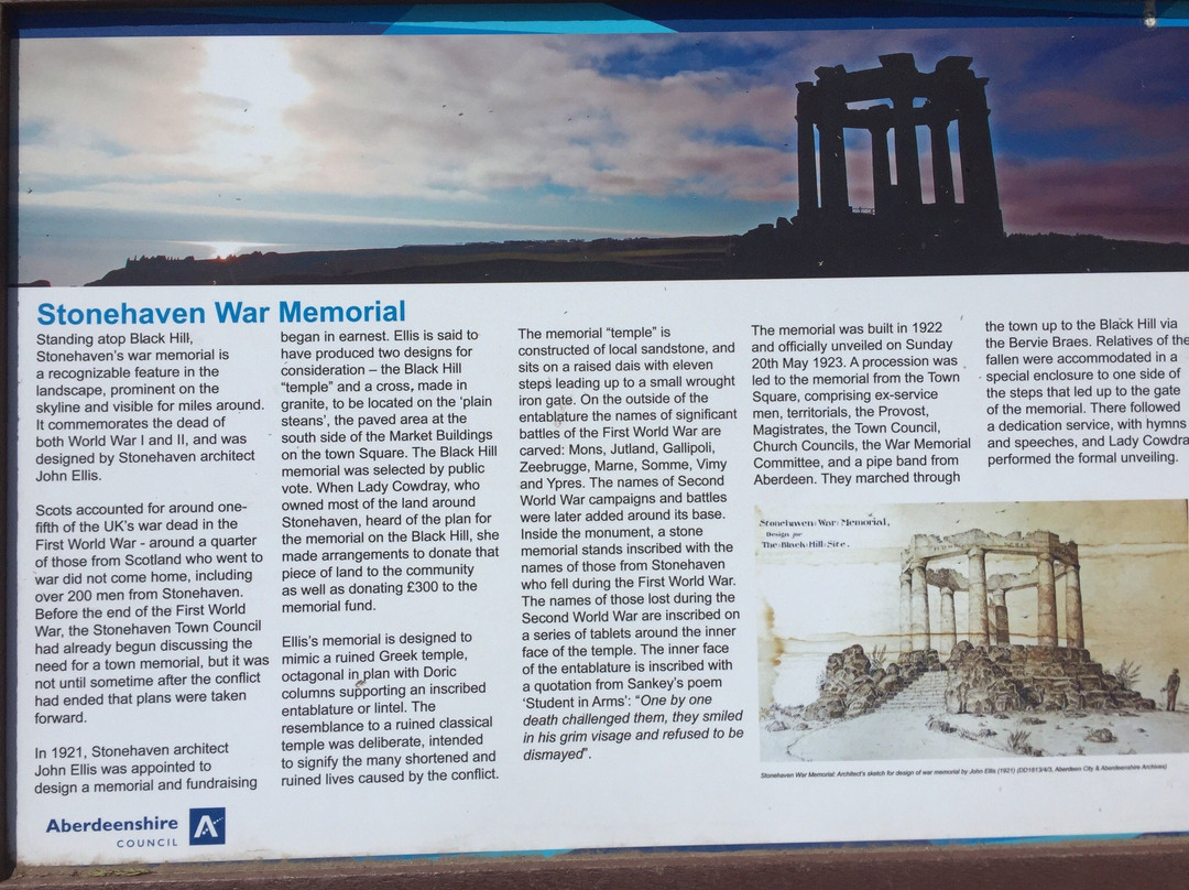 Stonehaven War Memorial-斯通黑文必去景点