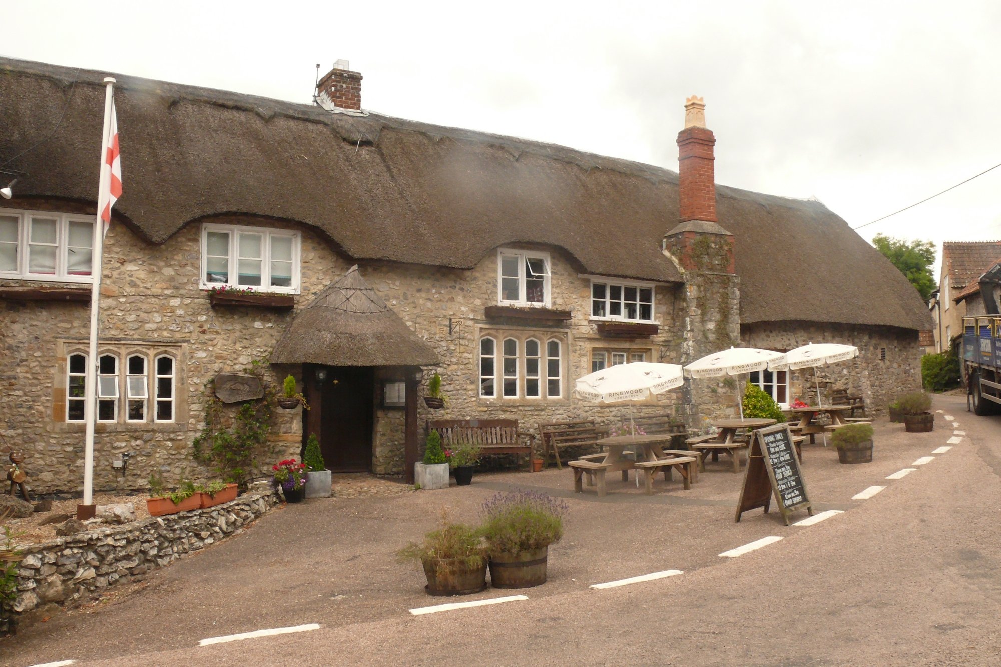 The George Inn-浴室