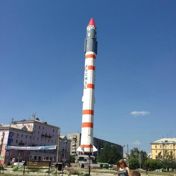 Rocket Kosmos Monument-克拉斯诺亚尔斯克必去景点