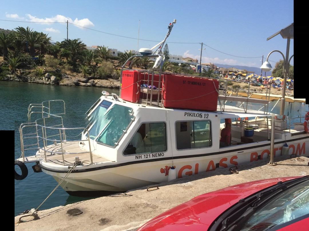 Glass Bottom Boat Poseidon Day Trips-赫索尼索斯必去景点