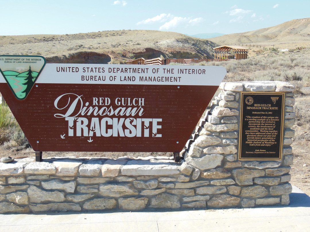 Red Gulch Dinosaur Tracksite-Greybull必去景点