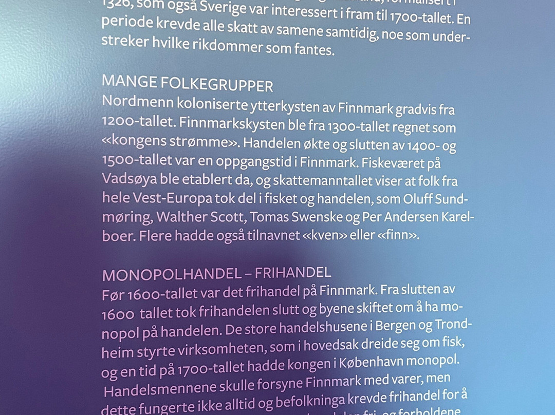 Vadsø museum - Ruija kvenmuseum景点图片