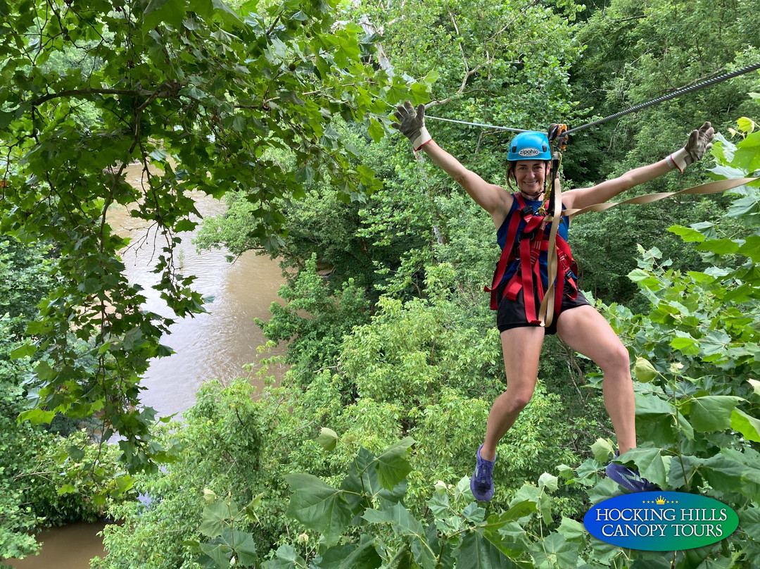 Hocking Hills Canopy Tours-Rockbridge必去景点