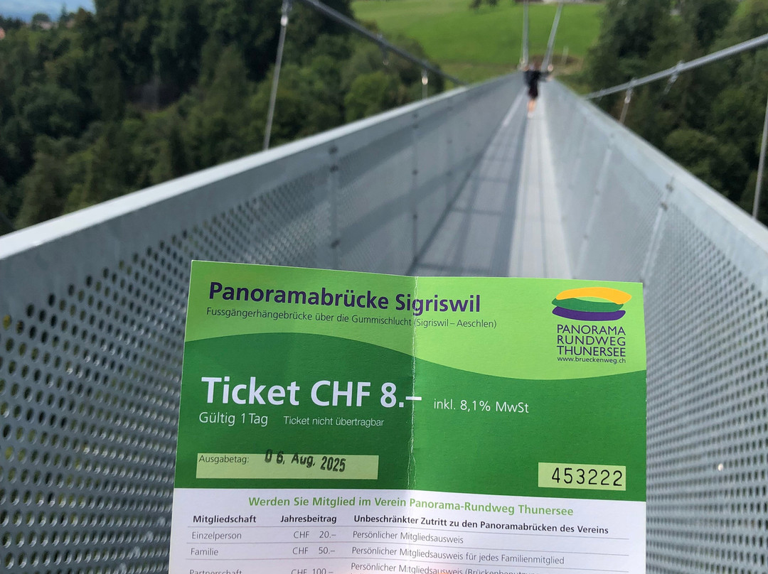 Panoramabrücke Sigriswil-Sigriswil必去景点