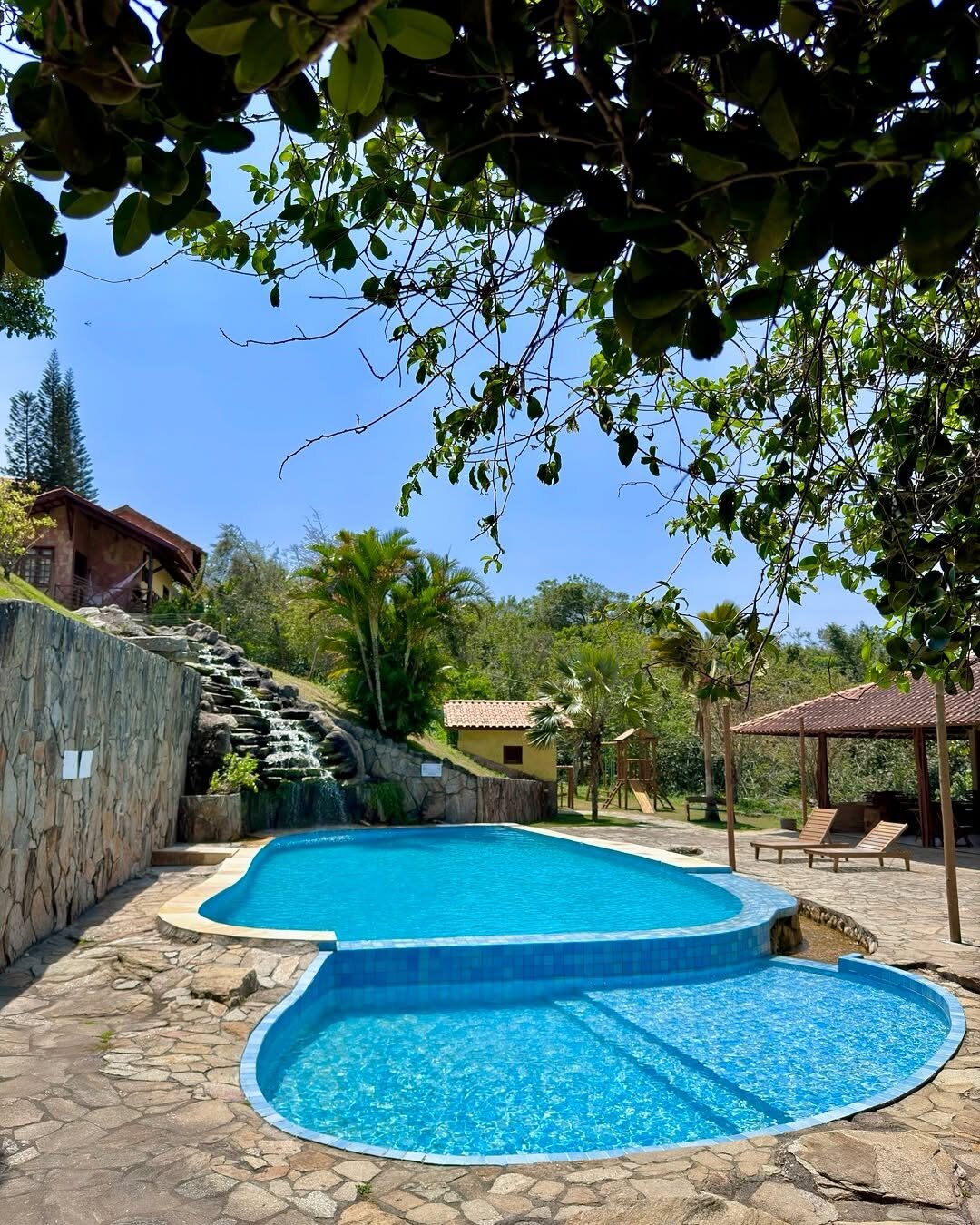 Hotel Cabanas Da Serra-泳池