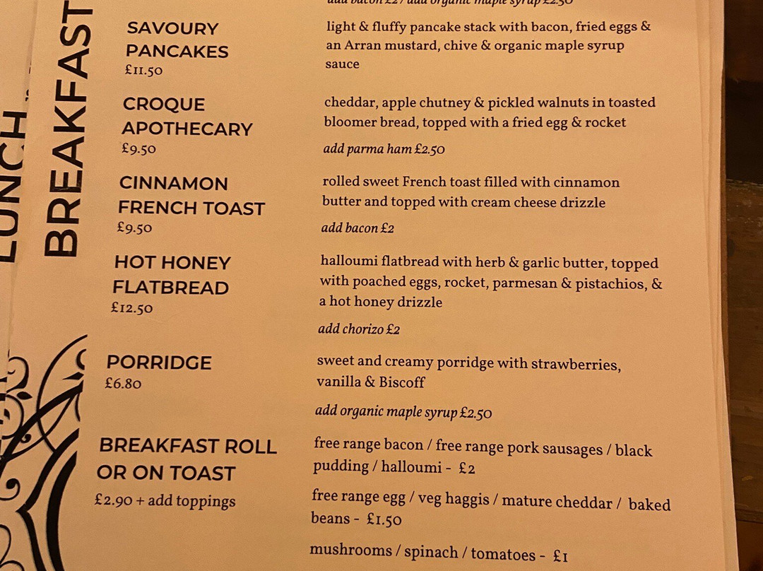 The Coffee Apothecary - Cafe Ellon