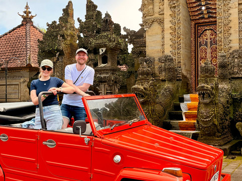 Bali VW Cabriotour-登巴萨必去景点