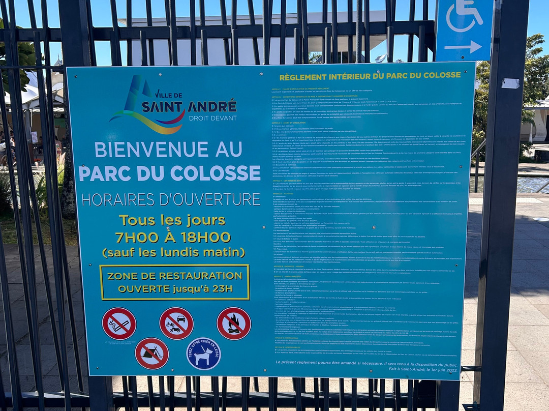 Parc du Colosse-Saint-Andre必去景点