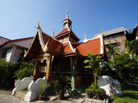 Wat Dokkham Temple-清迈必去景点