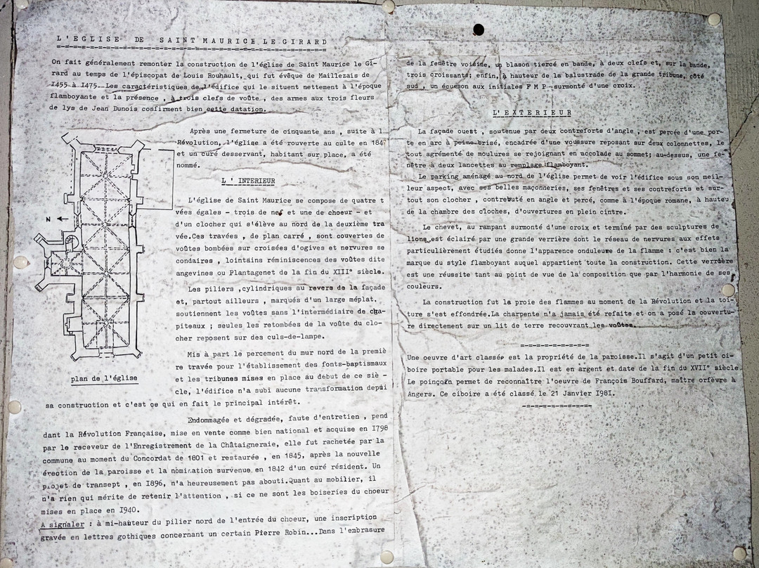 Église De Saint-maurice-le-girard