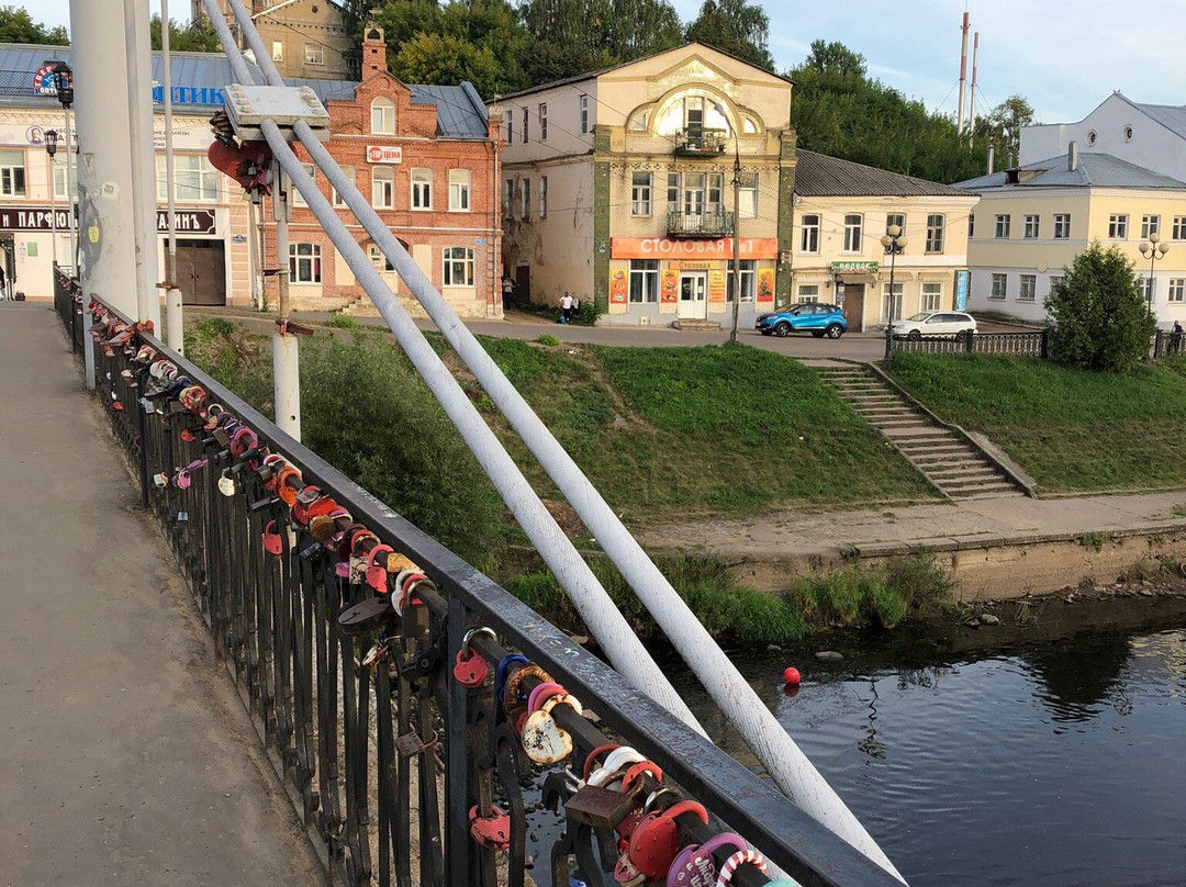 Pedestrian Bridge across the River Tvertsa-Torzhok必去景点