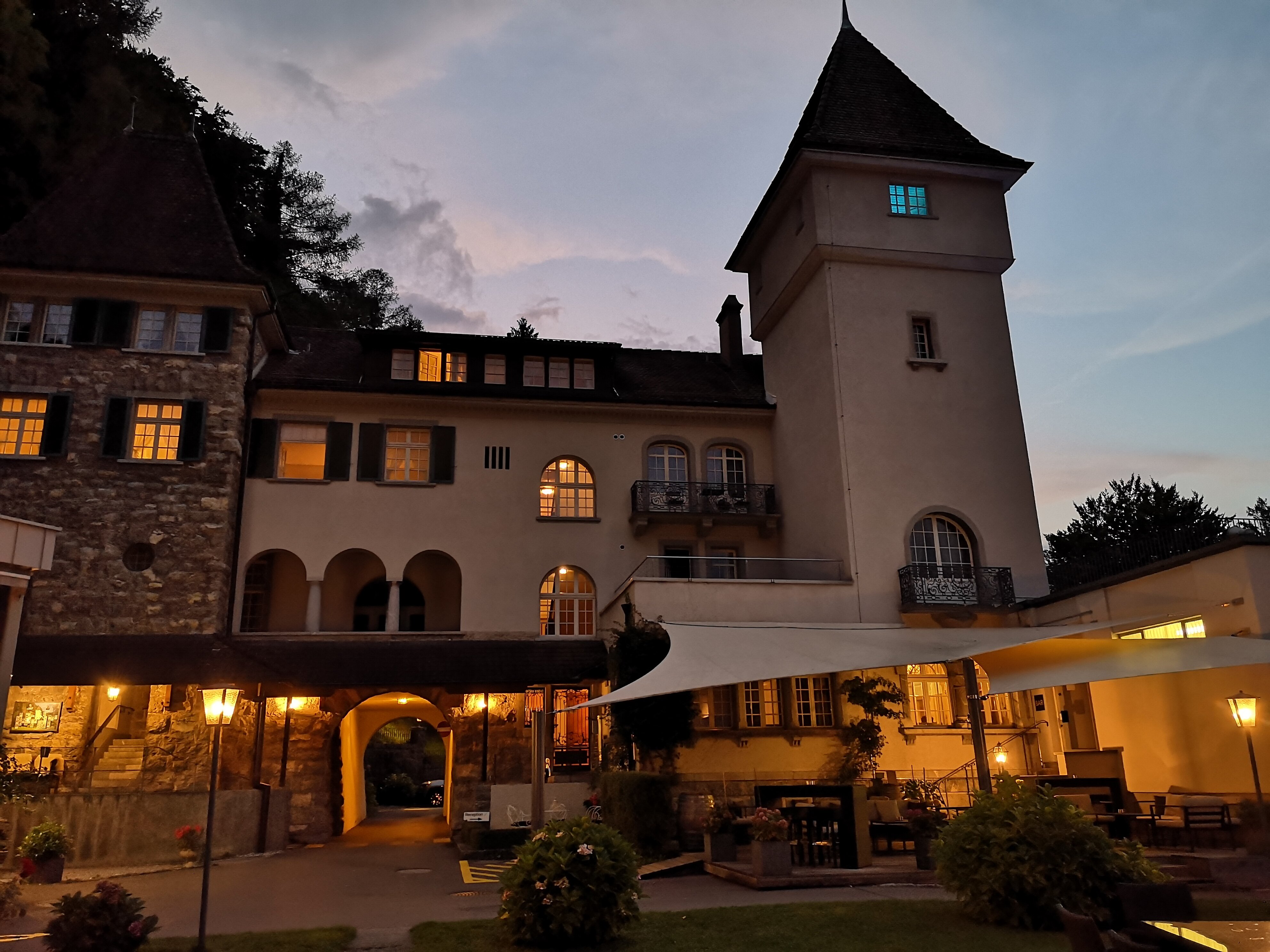 Hotel Schloss Ragaz-浴室