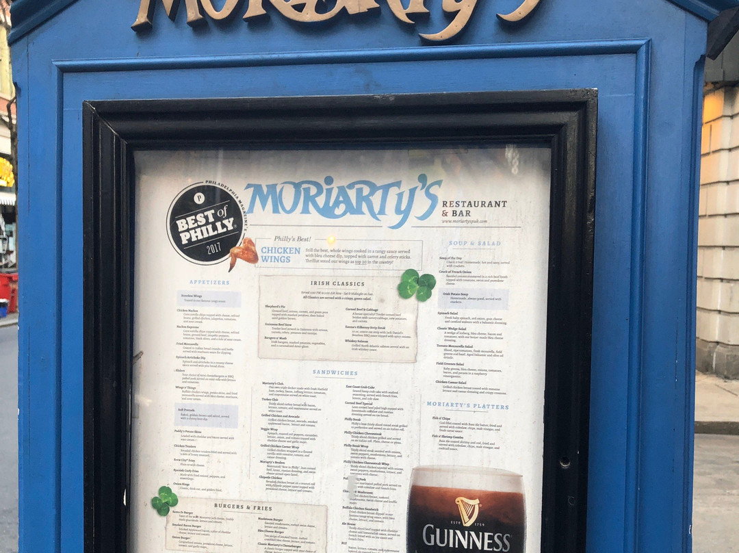 Moriarty's Restaurant-费城必去景点