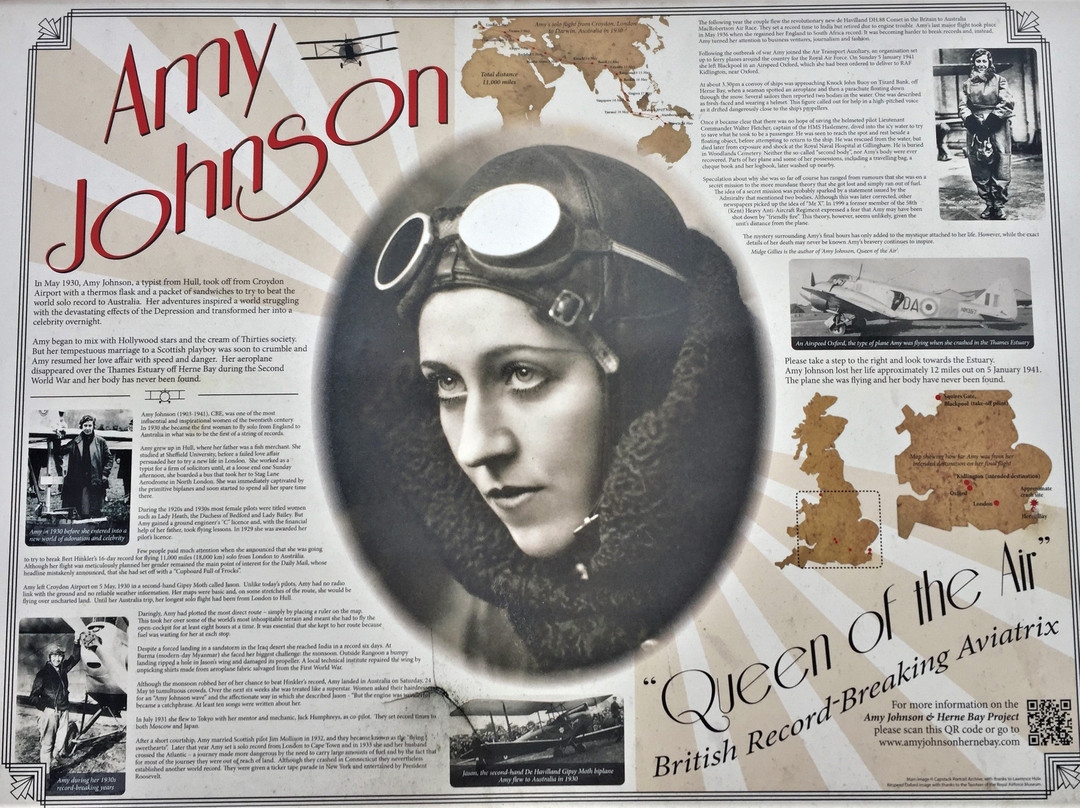 Amy Johnson Biplane Bench景点图片