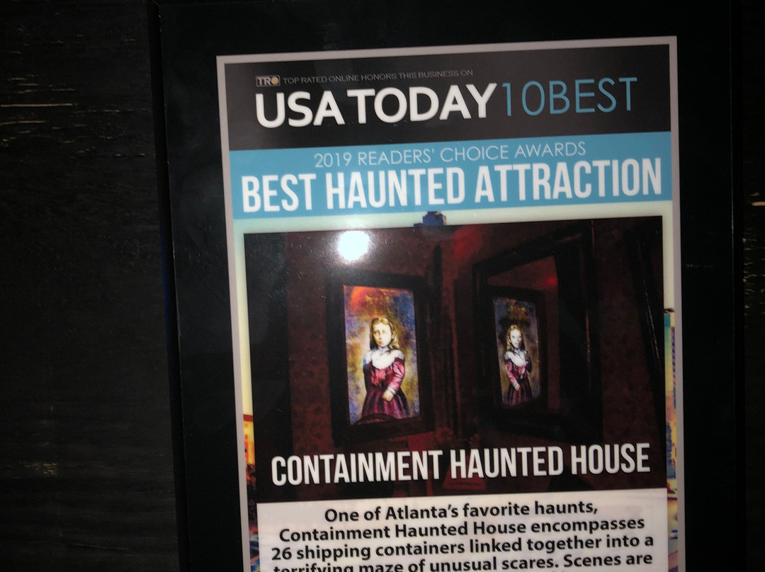 Containment Haunted House-Lithia Springs必去景点