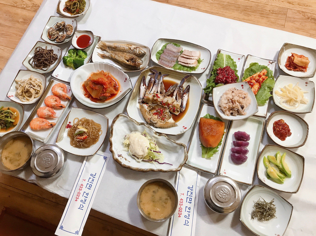 康津郡餐馆和美食-River Jin Man Korean Table D'Hote