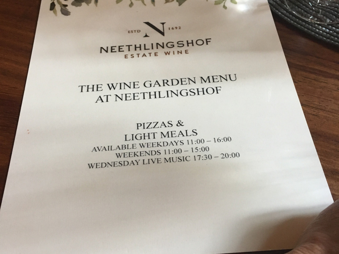 Neethlingshof Estate-斯泰伦博斯必去景点