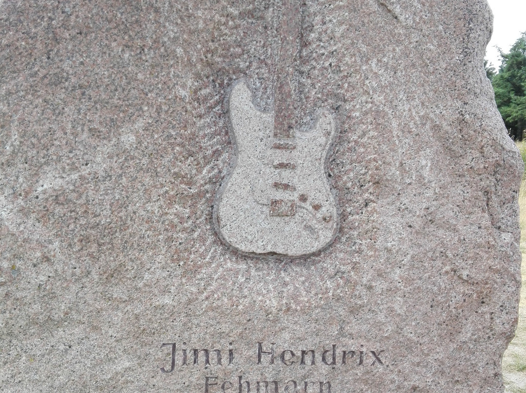 Jimi Hendrix Gedächtnisstein-Fehmarn必去景点
