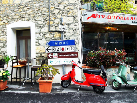 Olivetta San Michele餐馆和美食-Trattoria Pizzeria Bianca