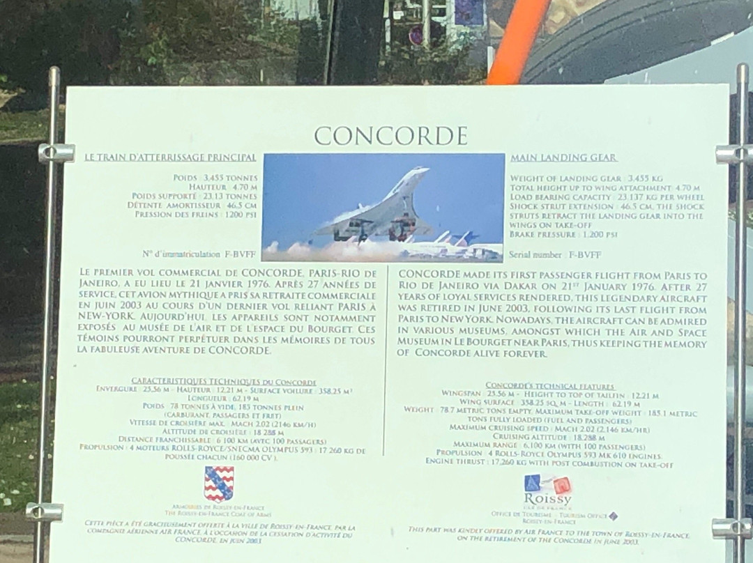 Train d'Atterissage du Concorde景点图片