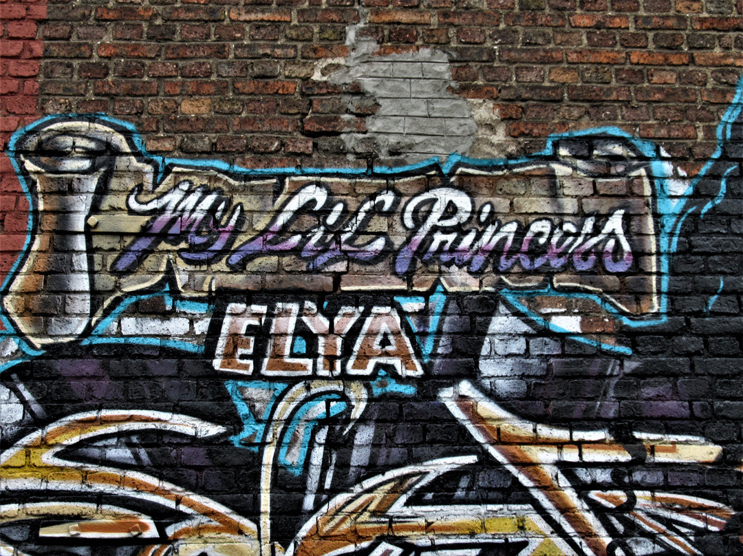 Fresque My Lil Princess Elya-蒙特勒伊必去景点