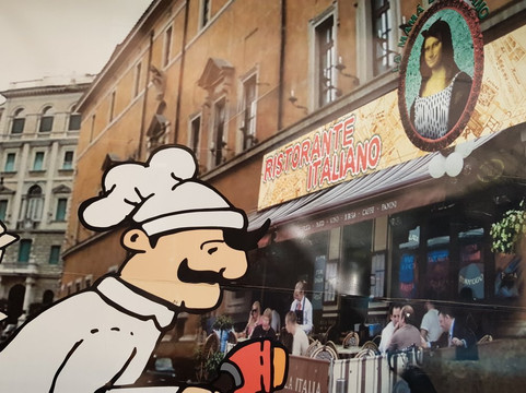 Santiago Momoxpan餐馆和美食-La Mamá de Romano