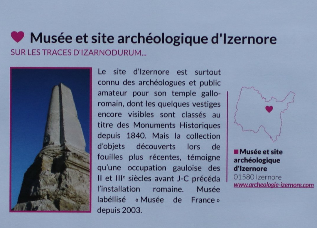 Musée archéologique d'Izernore-Izernore必去景点