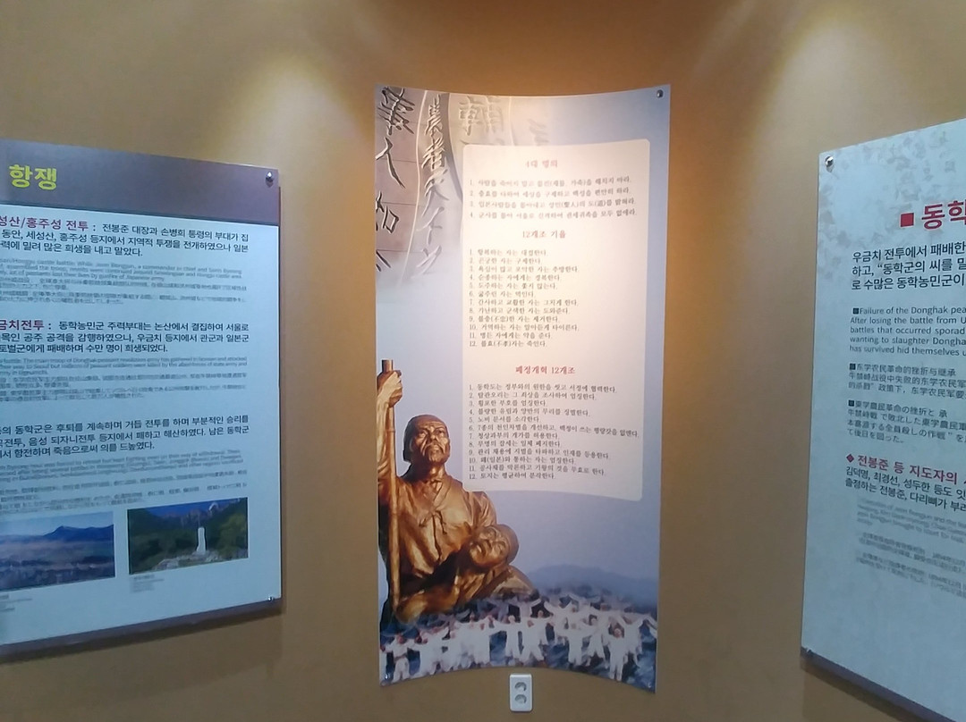 Donghak Revolution Memorial Hall-全州市必去景点