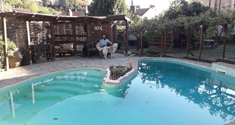 B&B Alla Casa Sconta-泳池