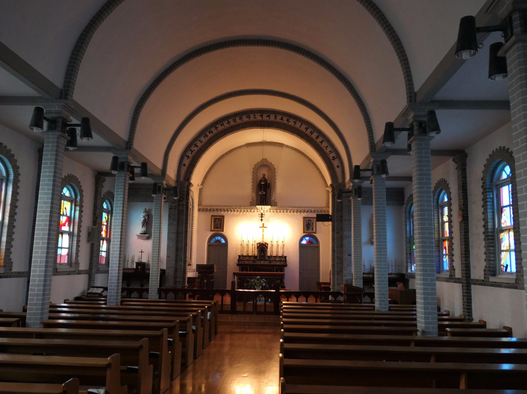 Gongseri Catholic Church-牙山市必去景点