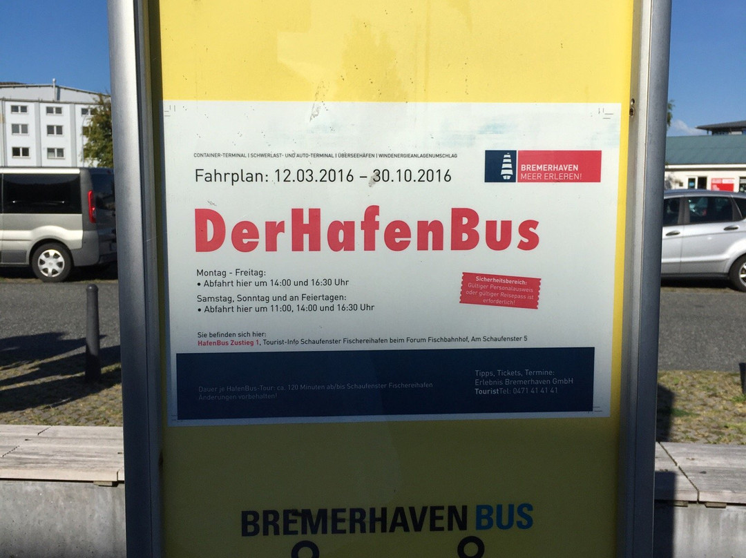 Der HafenBus-不来梅港必去景点