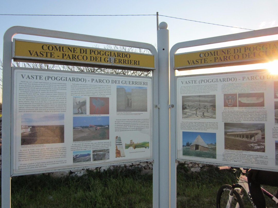 Parco dei Guerrieri di Vaste-Poggiardo必去景点