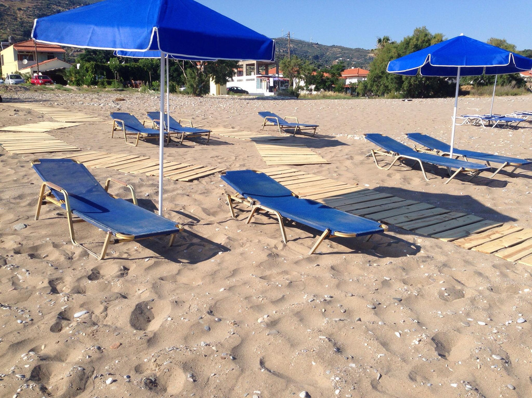 Kampos Beach-Samos Town必去景点