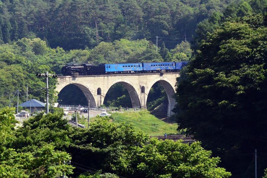 Megane Bridge-远野市必去景点